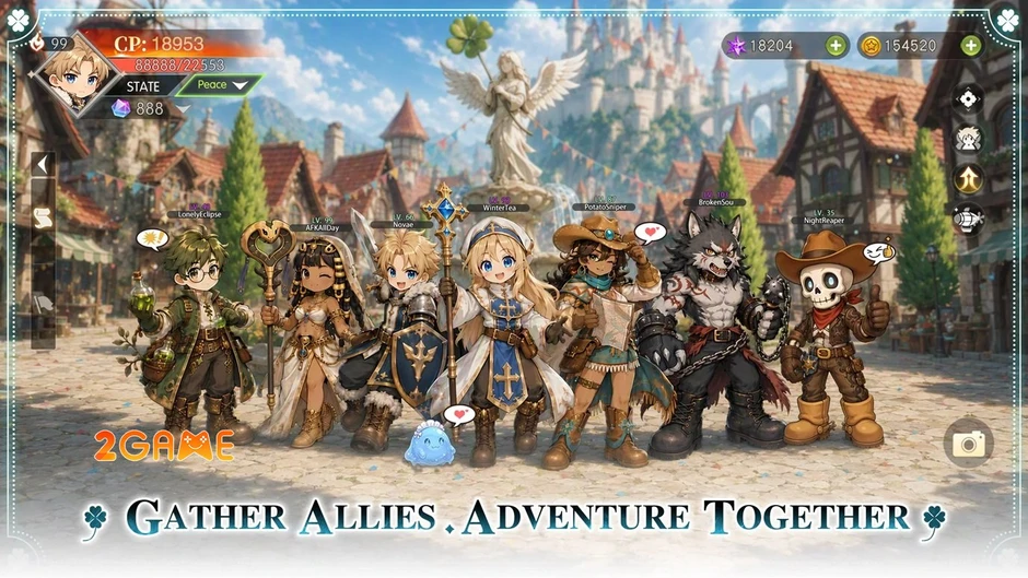 Clover Tales Mobile – Tựa game Idle kỳ ảo dẫn bạn vào thế giới thần thoại