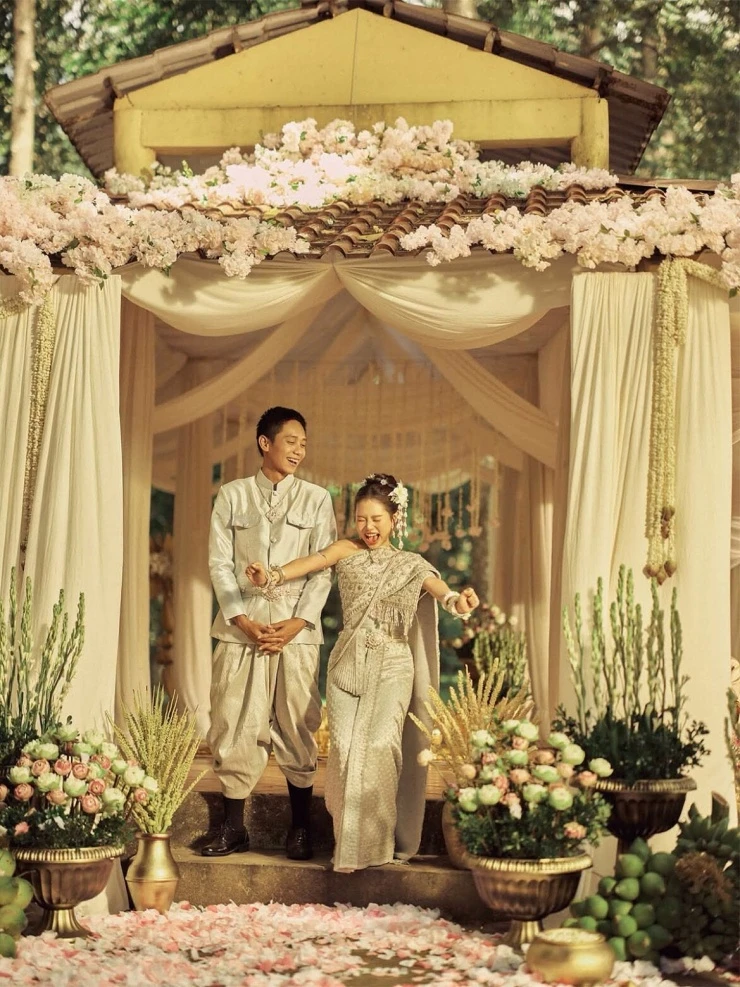 Cô dâu Phương Mỹ Chi tri ân mối lương duyên đặc biệt sau đám cưới Khmer