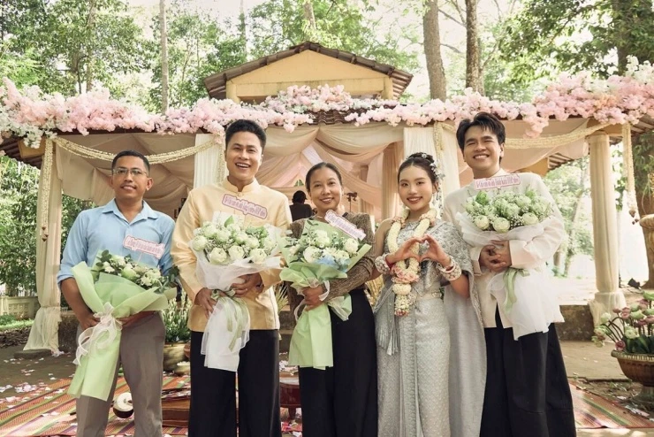Cô dâu Phương Mỹ Chi tri ân mối lương duyên đặc biệt sau đám cưới Khmer