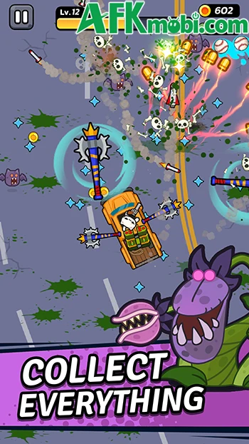 Crash Cat: Zombie Survivor - Cùng mèo lái ô tô càn quét thây ma