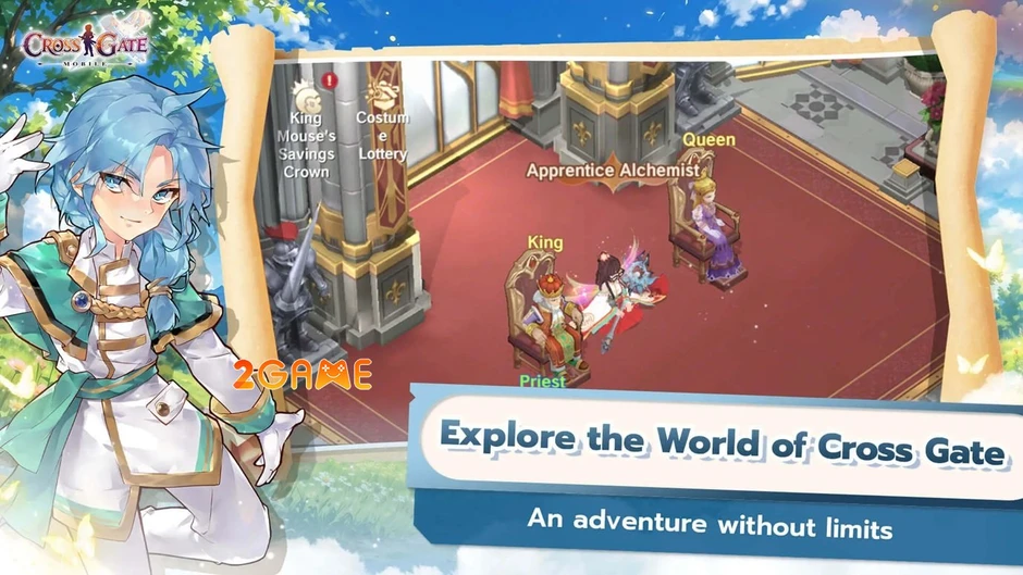 Cross Gate Mobile mở đăng ký trước: "Huyền Thoại" RPG trở lại trên Mobile
