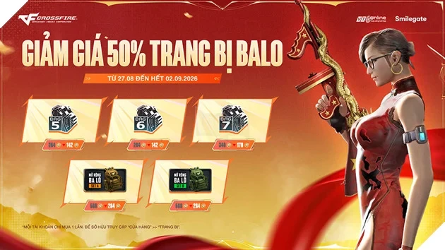 Crossfire Tung Chuỗi Sự Kiện Mừng Quốc Khánh 2/9, Ra Mắt Loạt Vũ Khí Độc Quyền Mang Dấu Ấn Việt Nam