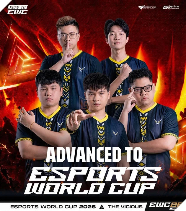 Team Falcons đại diện Crossfire Việt Nam tại EWC 2026