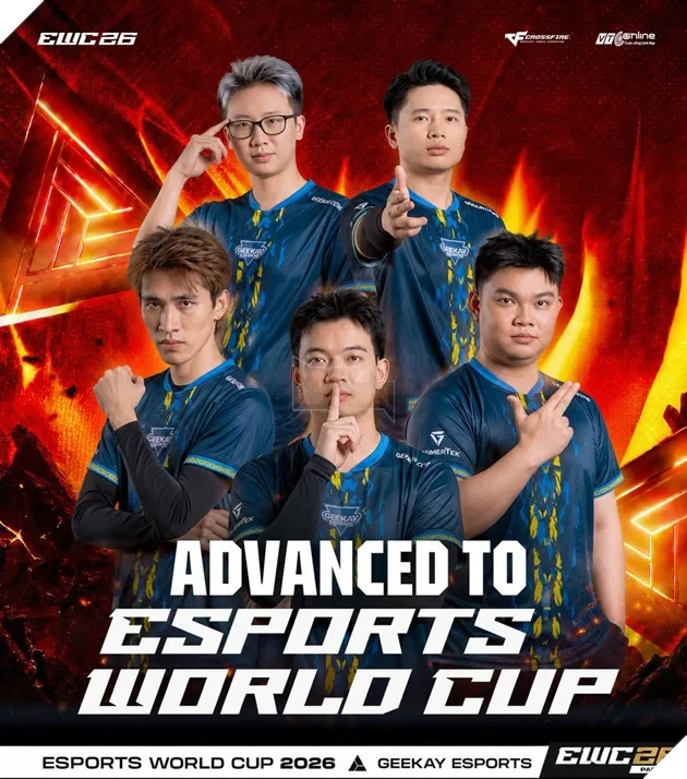 The Vicious tranh tài tại Esports World Cup 2026