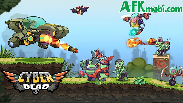 Cyber Dead: Super Squad – Càn quét đội quân xác sống máy móc trong game bắn súng 2D Cyber Dead: Super Squad – Càn quét đội quân xác sống máy móc trong game bắn súng 2D