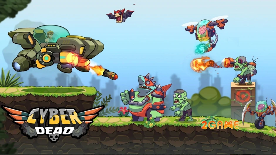 Cyber Dead: Super Squad - Contra & Metal Slug "tái sinh" trong lớp áo Cyberpunk Cyber Dead: Super Squad - Contra & Metal Slug "tái sinh" trong lớp áo Cyberpunk