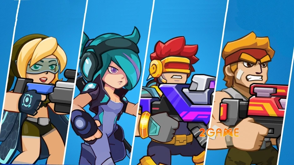 Cyber Dead: Super Squad - Contra & Metal Slug "tái sinh" trong lớp áo Cyberpunk Cyber Dead: Super Squad - Contra & Metal Slug "tái sinh" trong lớp áo Cyberpunk