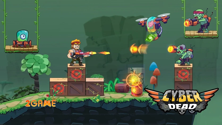 Cyber Dead: Super Squad - Contra & Metal Slug "tái sinh" trong lớp áo Cyberpunk Cyber Dead: Super Squad - Contra & Metal Slug "tái sinh" trong lớp áo Cyberpunk