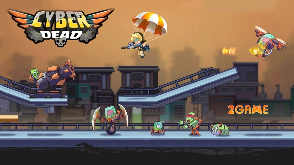 Cyber Dead: Super Squad - Contra & Metal Slug "tái sinh" trong lớp áo Cyberpunk Cyber Dead: Super Squad - Contra & Metal Slug "tái sinh" trong lớp áo Cyberpunk