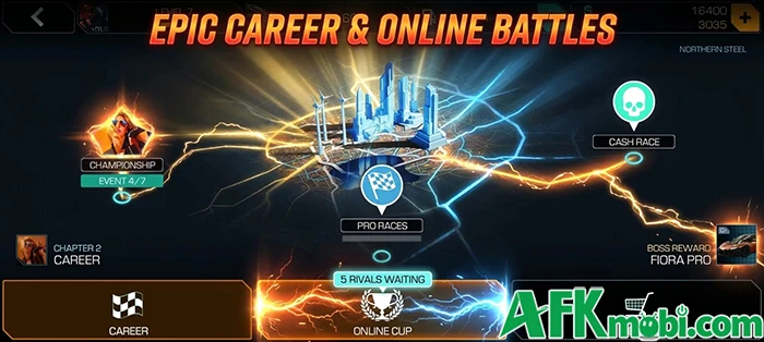 Cyberline Racing Mobile - game đua xe chiến đấu đỉnh cao cho game thủ Cyberline Racing Mobile - game đua xe chiến đấu đỉnh cao cho game thủ