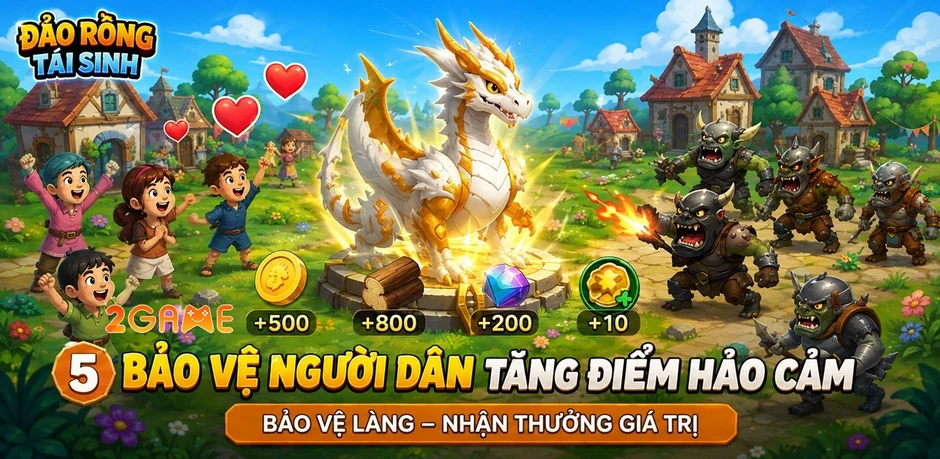 Đảo Rồng Tái Sinh - Cơn sốt Merge và Phòng Thủ nhàn rỗi bùng nổ trên Mobile