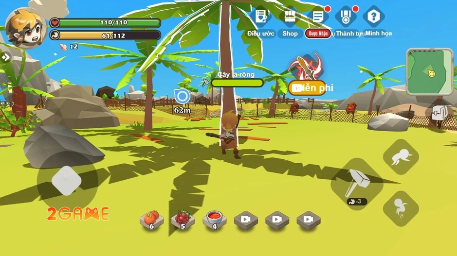 Đảo Sinh Tồn 3D – Tựa game sinh tồn hoạt hình tươi sáng Đảo Sinh Tồn 3D – Tựa game sinh tồn hoạt hình tươi sáng