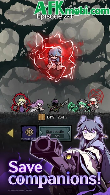 Dungeon Odyssey game nhập vai nhàn rỗi kết hợp clicker