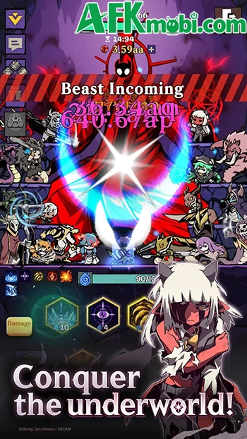 Dungeon Odyssey game nhập vai nhàn rỗi kết hợp clicker