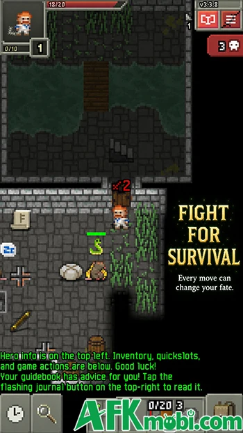 Dungeora Shard Quest game nhập vai khám phá hầm ngục tối