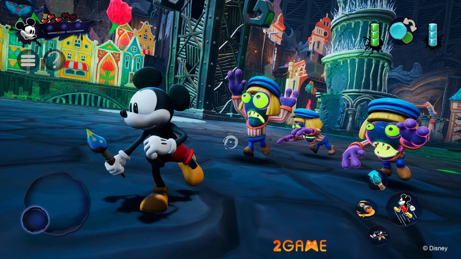 Epic Mickey: Rebrushed sắp lên iOS và Android, đưa Mickey trở lại thế giới u tối