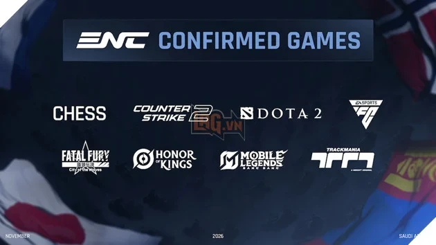 Esports Nations Cup 2026 Chính Thức Công Bố Dời Sang Cuối Năm 2027