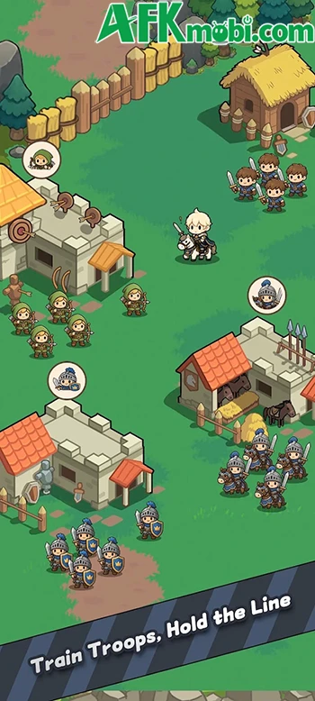 Fingertip Castle Defense: Xây dựng ban ngày và phòng thủ về đêm