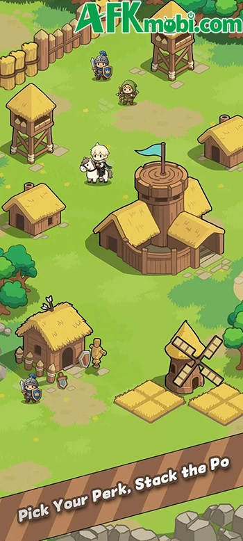 Fingertip Castle Defense: Xây dựng ban ngày và phòng thủ về đêm