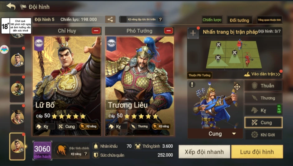 Game SLG Tam Quốc hành quân tự do Tam Quốc: Tranh Bá Thiên Hạ mở đăng ký trước