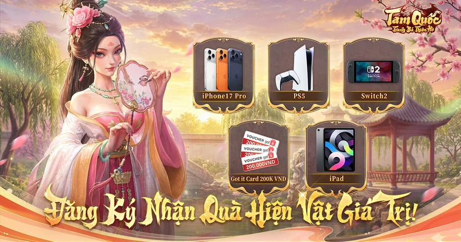 Game SLG thời gian thực Tam Quốc: Tranh Bá Thiên Hạ sắp ra mắt Game SLG thời gian thực Tam Quốc: Tranh Bá Thiên Hạ sắp ra mắt