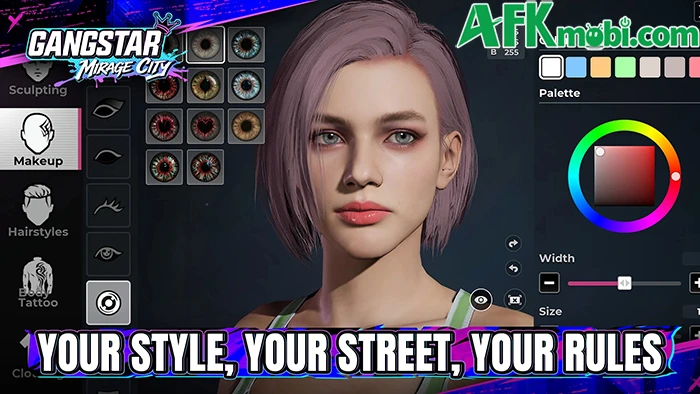 Trang phục và vũ khí phong phú trong Gangstar Mirage City Online