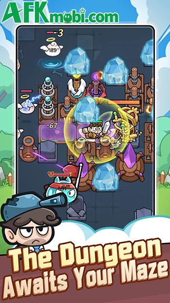 Garden Builder: Roguelike TD - Ngăn bọn slime chạm tới gà quay Garden Builder: Roguelike TD - Ngăn bọn slime chạm tới gà quay
