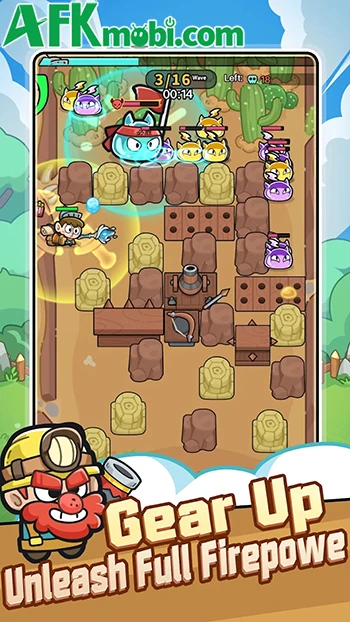 Garden Builder: Roguelike TD - Ngăn bọn slime chạm tới gà quay Garden Builder: Roguelike TD - Ngăn bọn slime chạm tới gà quay