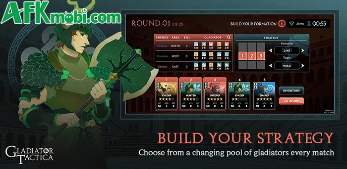 Gladiator Tactica: Gầy dựng đội võ sĩ giác đấu trong các trận đấu trí Gladiator Tactica: Gầy dựng đội võ sĩ giác đấu trong các trận đấu trí