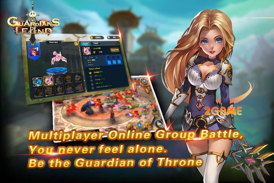 Hiệu ứng chiến đấu mãn nhãn trong Guardians of Legend Mobile Hiệu ứng chiến đấu mãn nhãn trong Guardians of Legend Mobile