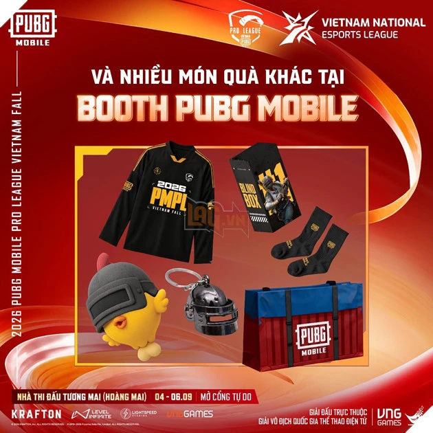 Hà Nội Đăng Cai Chung Kết Tổng Giải Đấu 2026 PUBG Mobile Pro League Vietnam Fall