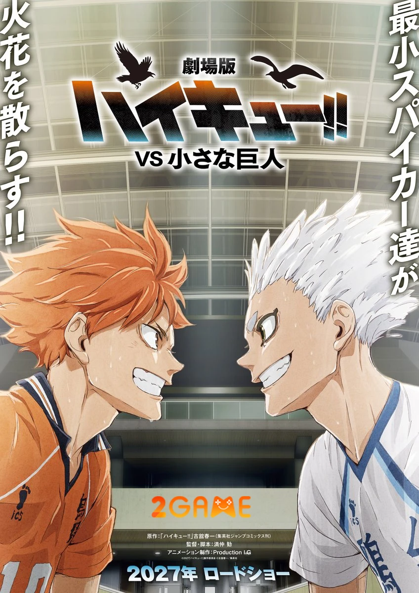 Haikyu! trở lại năm 2027 với phim điện ảnh cuối cùng và anime đặc biệt mới