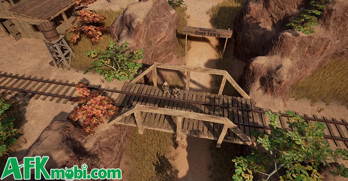 Hawkborough đưa người chơi vào vai một thổ dân da đỏ Hawkborough đưa người chơi vào vai một thổ dân da đỏ