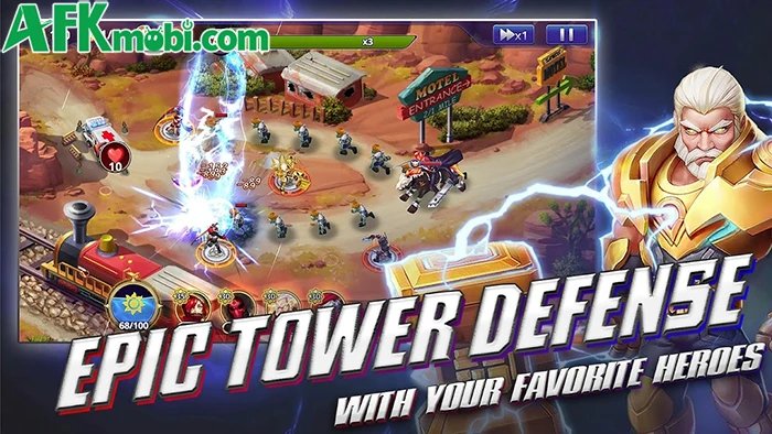 Heroes Return: TD với gameplay có phòng thủ lẫn đấu tướng Heroes Return: TD với gameplay có phòng thủ lẫn đấu tướng