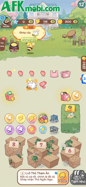 Hey Bunny - Thỏ Ơi! game casual mới ra mắt trên cổng game Zalo Hey Bunny - Thỏ Ơi! game casual mới ra mắt trên cổng game Zalo
