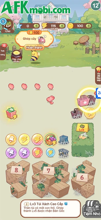 Hey Bunny - Thỏ Ơi! game casual mới ra mắt trên cổng game Zalo Hey Bunny - Thỏ Ơi! game casual mới ra mắt trên cổng game Zalo