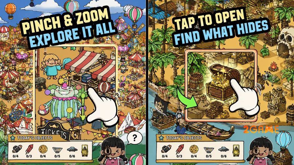 Hidden Tiny Verse ra mắt trên iOS, đưa người chơi khám phá thế giới tìm đồ vật ẩn đầy mê hoặc