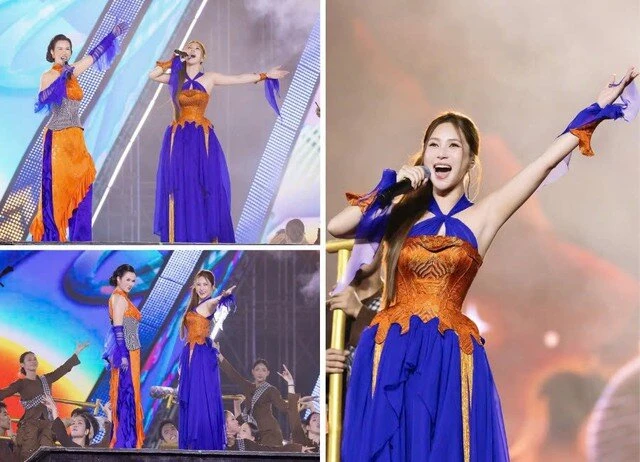 Hương Tràm hát giọng miền Tây trong concert quốc gia