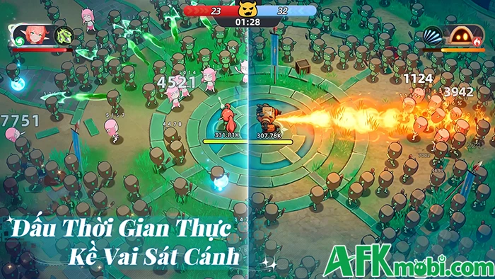 Gameplay Dị Giới Sinh Tồn (Isekai Drifters: Survivor) với hệ thống vũ khí đa dạng