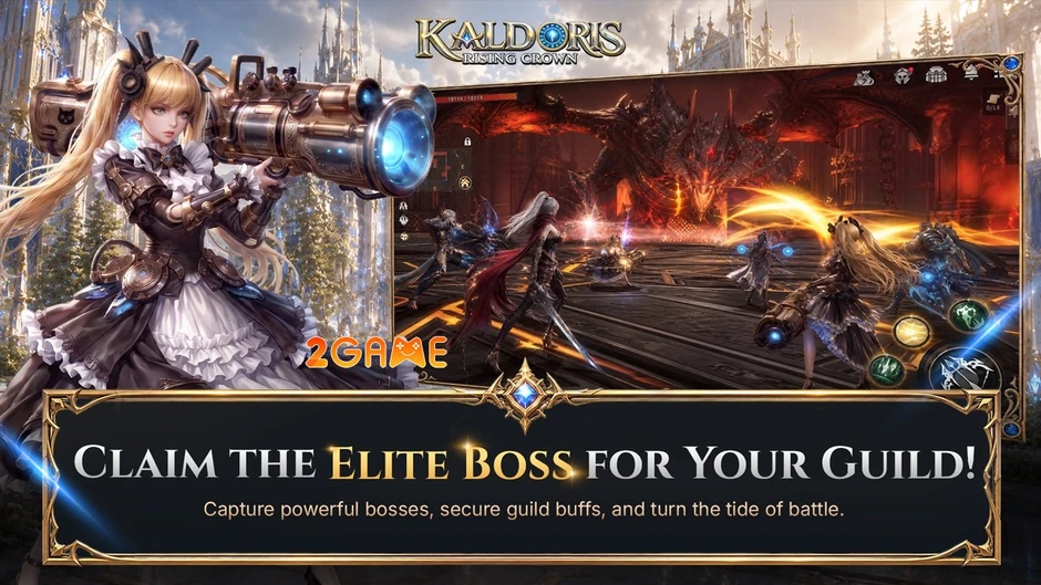 Kaldoris: Rising Crown khơi dậy bản năng chinh phục của game thủ mê cày cuốc