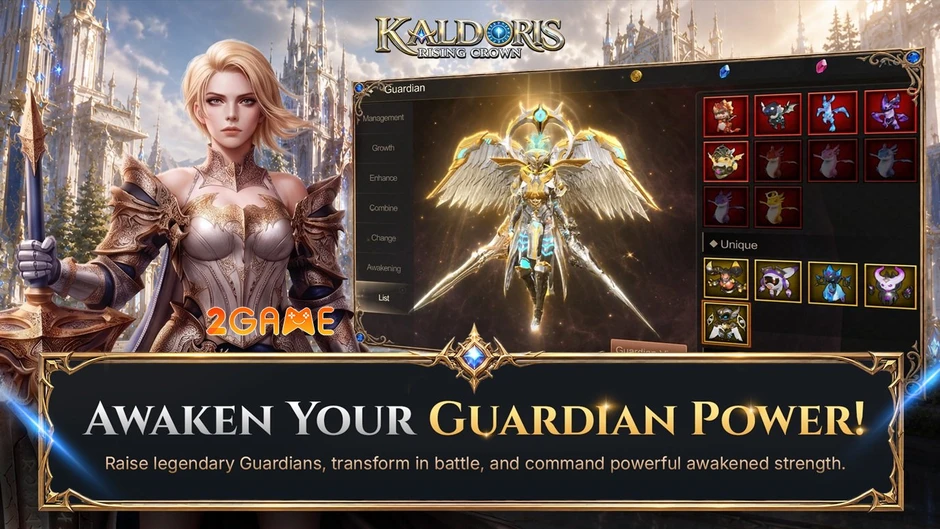 Kaldoris: Rising Crown khơi dậy bản năng chinh phục của game thủ mê cày cuốc