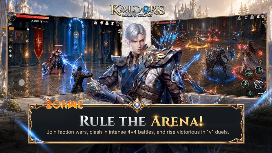 Kaldoris: Rising Crown khơi dậy bản năng chinh phục của game thủ mê cày cuốc