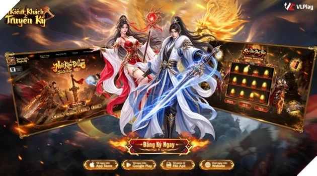 Kiếm Khách Truyền Kỳ chính thức mở đăng ký trước – tái hiện thời hoàng kim MMORPG game net Việt Nam