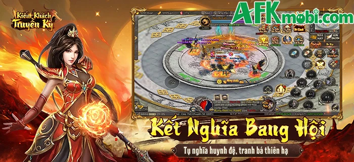 Hệ thống PK trong Kiếm Khách Truyền Kỳ VLG Play