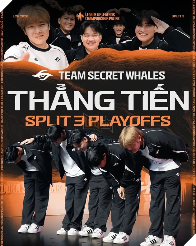 LCP 2026 Giai Đoạn 3: Team Secret Whales Chính Thức Giành Vé Đến CKTG 2026 LCP 2026 Giai Đoạn 3: Team Secret Whales Chính Thức Giành Vé Đến CKTG 2026