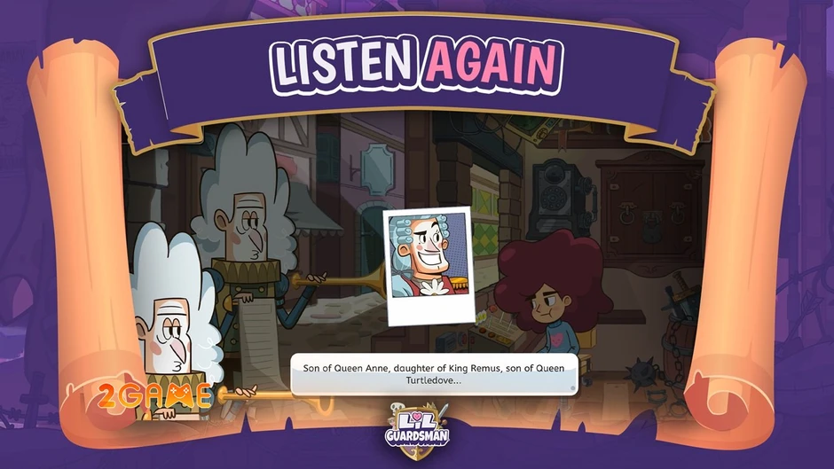 Lil’ Guardsman - Lối chơi thẩm vấn hợp thể cùng thế giới cổ tích hài hước
