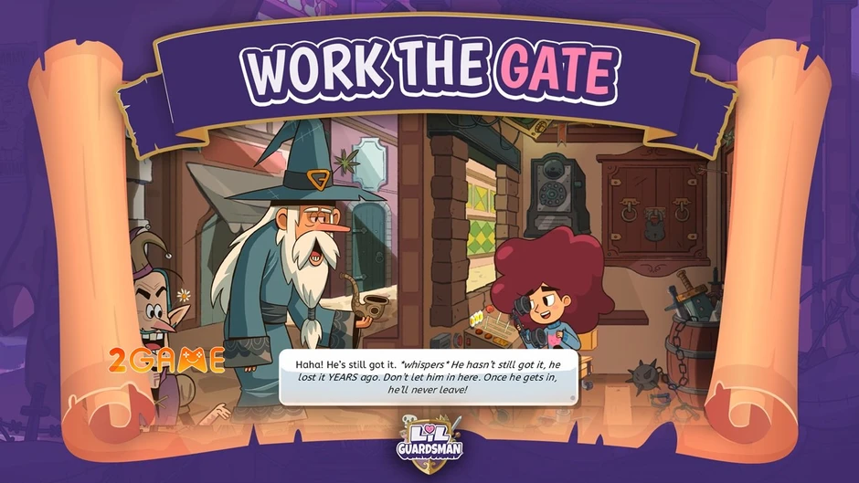 Lil’ Guardsman - Lối chơi thẩm vấn hợp thể cùng thế giới cổ tích hài hước