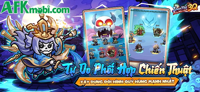 Loạn Thế 3Q: Thần Ma Lệnh - OEG game đấu tướng về Việt Nam Loạn Thế 3Q: Thần Ma Lệnh - OEG game đấu tướng về Việt Nam