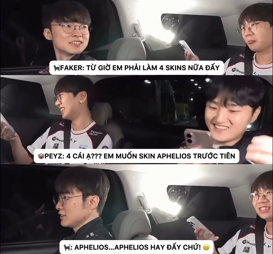 Lời khẳng định của Faker dành cho Peyz khiến cộng đồng xôn xao Lời khẳng định của Faker dành cho Peyz khiến cộng đồng xôn xao