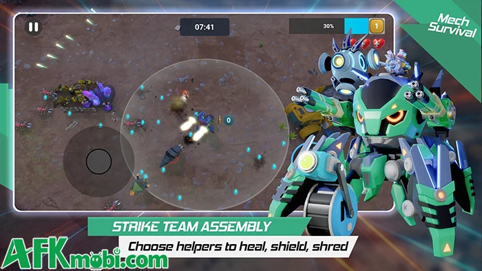 Mech Survival game hành động sinh tồn roguelike theo lối đơn giản